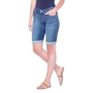 Lucky Brand The Bermuda Jean Shorts Medium Wash Size 6